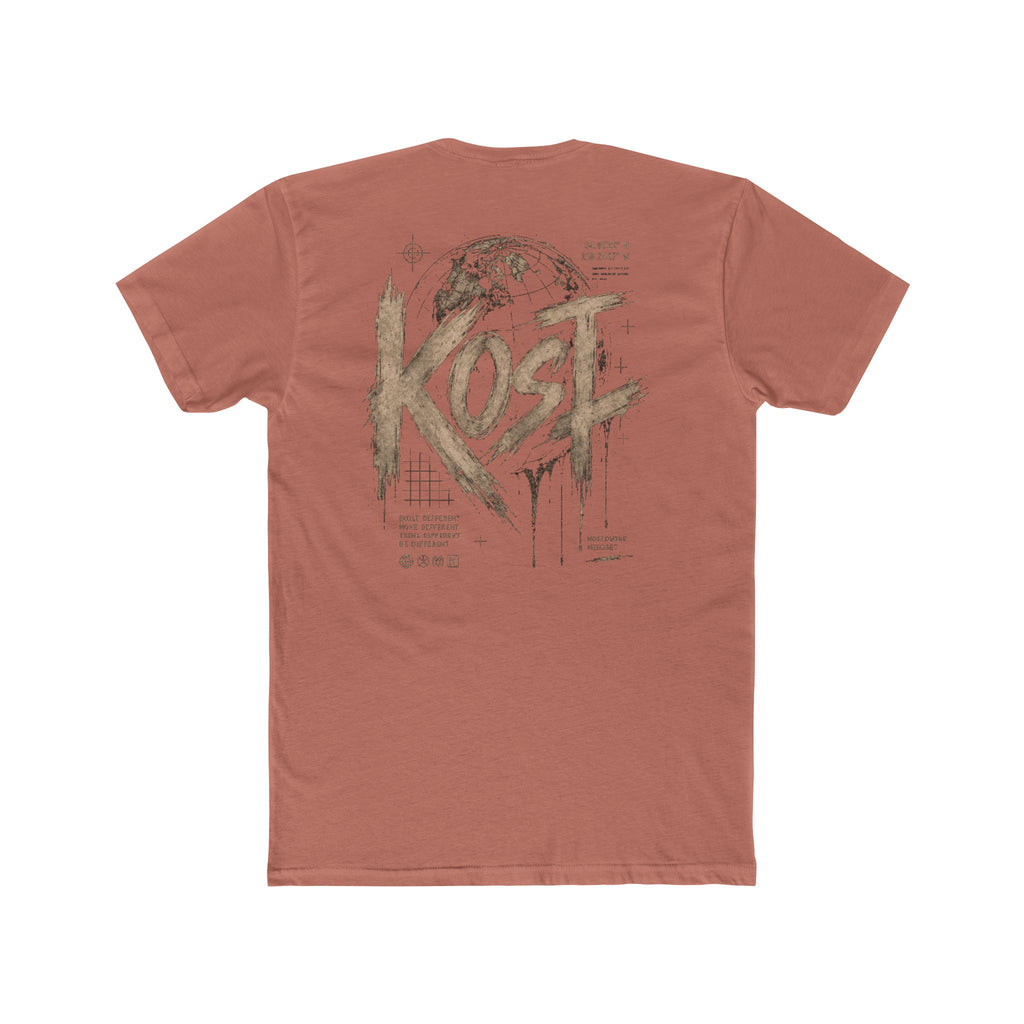 Kost Graphic Tee — Distressed Urban Logo Crewneck