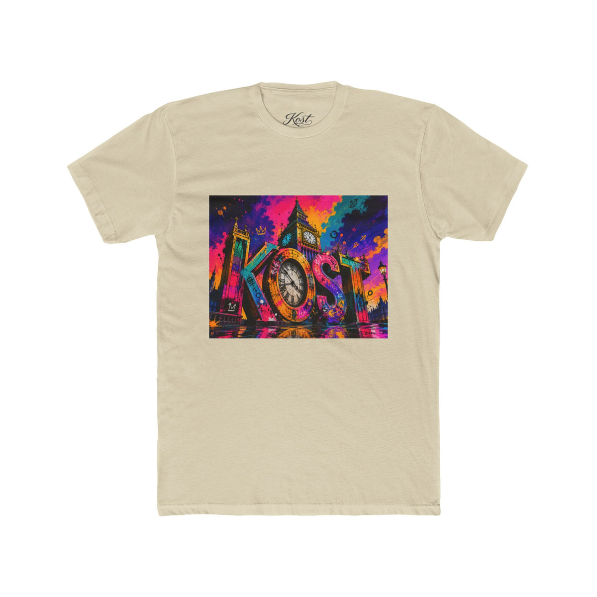 Kost Neon City Graphic Tee — Colorful Retro Streetwear T‑Shirt