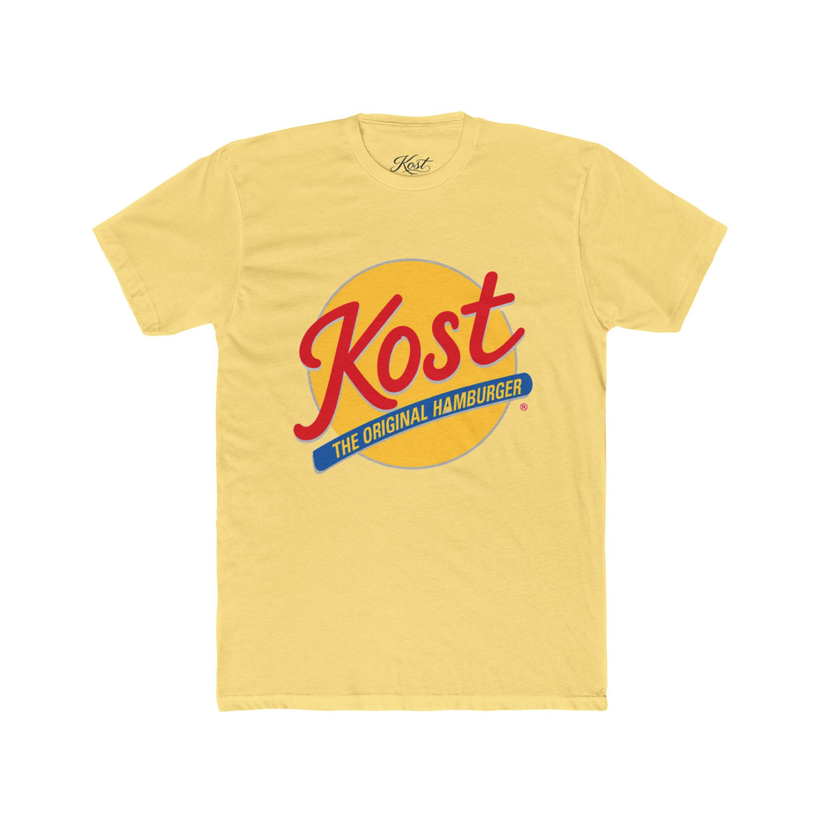 Retro 'Kost The Original Hamburger' Logo T-Shirt