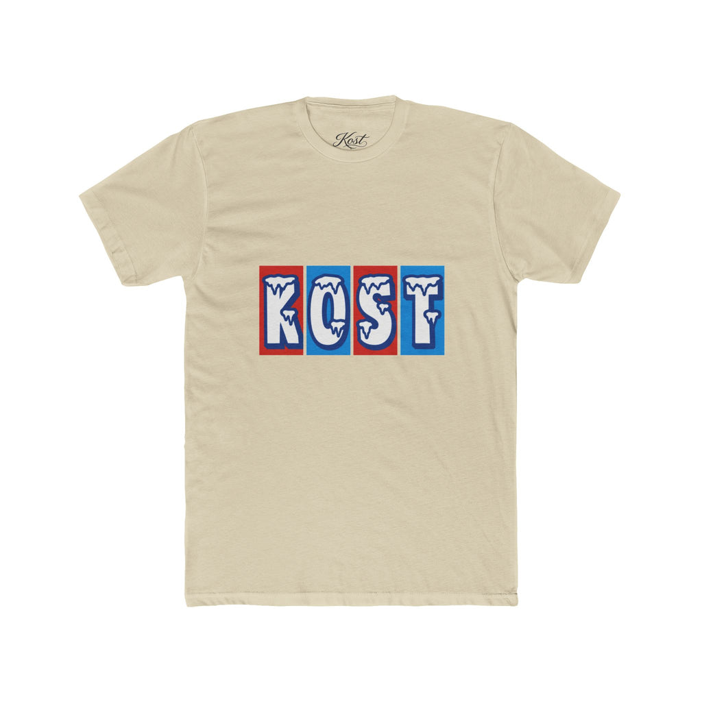 Crew Tee — 'LOST' Retro Block Letter Graphic T-Shirt