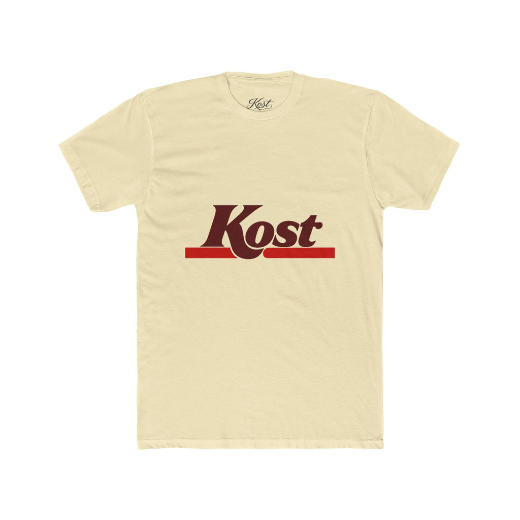 Kost Logo Tee — Retro Script Graphic T-Shirt