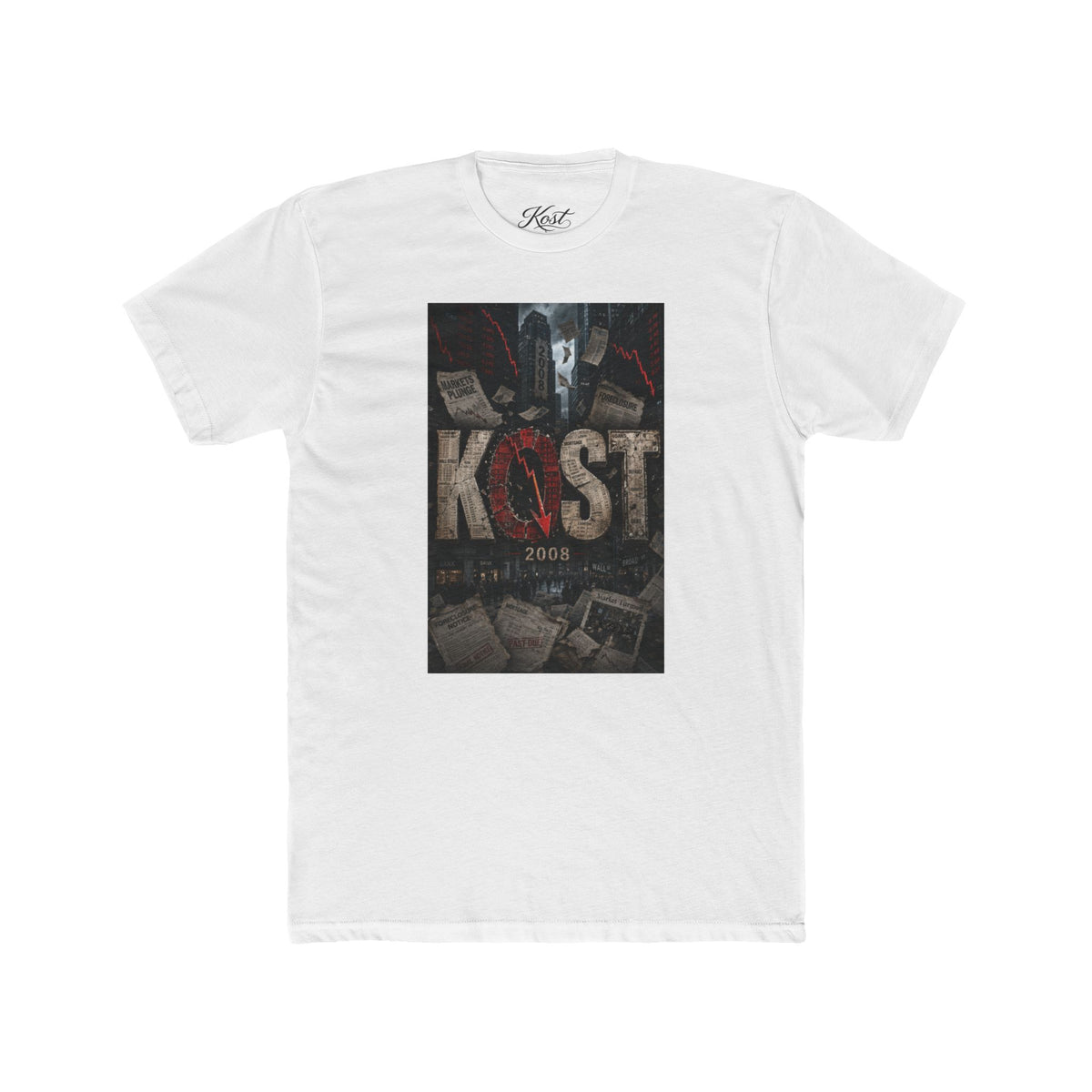 Kost Horror Movie Poster Tee — Retro 2008 Slasher Graphic T-Shirt
