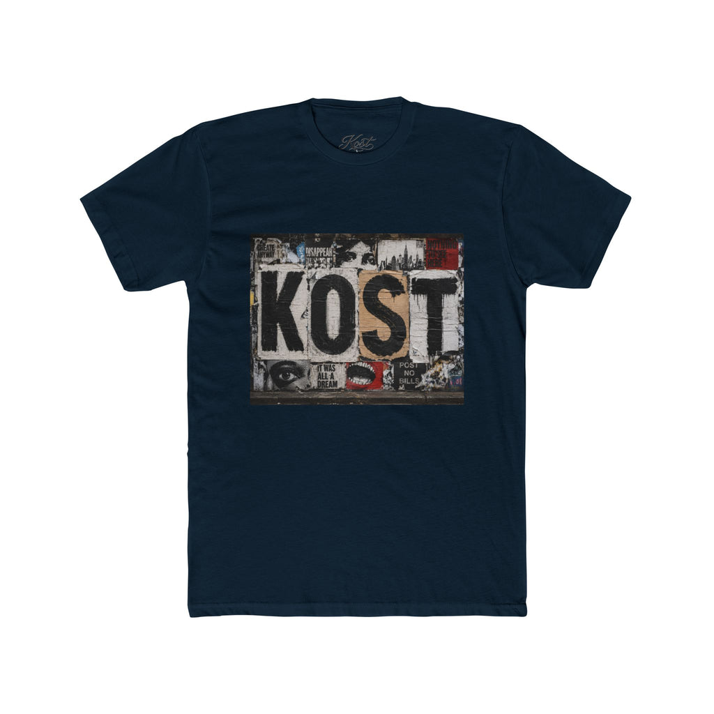 KOST Vintage Collage Tee — Retro Urban Graphic T‑Shirt