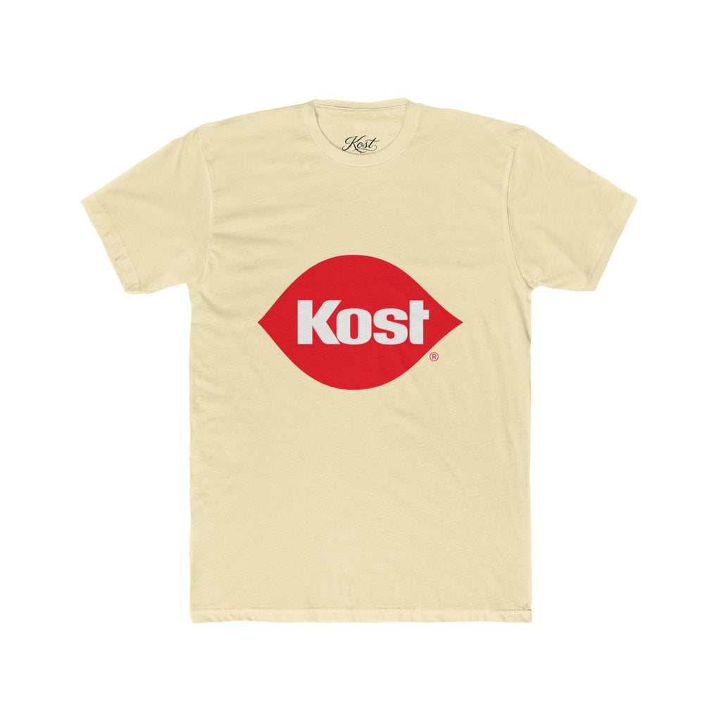 Kost Logo Tee — Retro Red Graphic Cotton T-Shirt