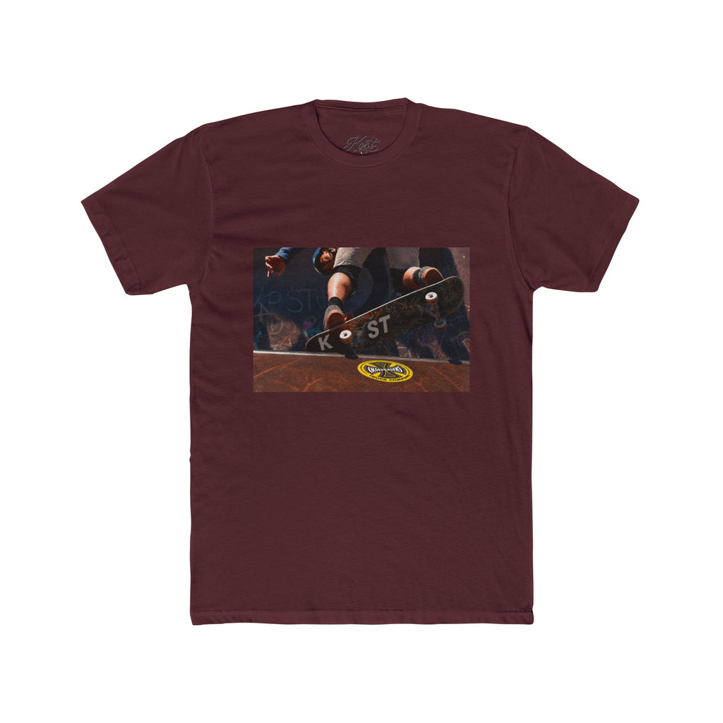 Skate Trick Photo Tee — Vintage Skateboard Crew Shirt