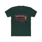 KOST Cityscape Tee — Sunset Photo Lettering Graphic T‑Shirt