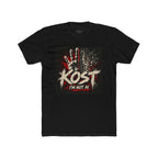 T-Shirt — KOST "I'm Not Al" Graphic Tee (Handprint Horror Design)