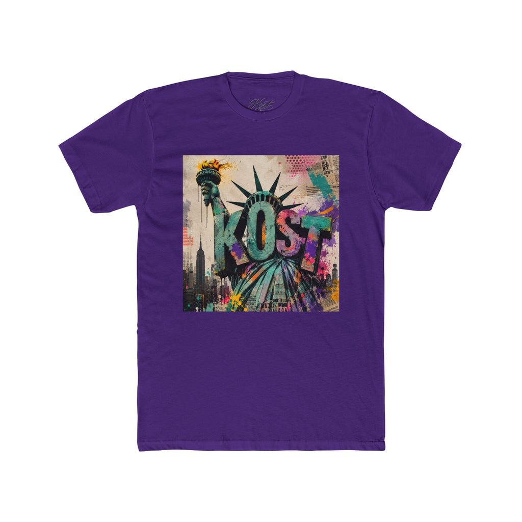 KOST Statue of Liberty Graphic Tee – Colorful NYC Street Art T-Shirt