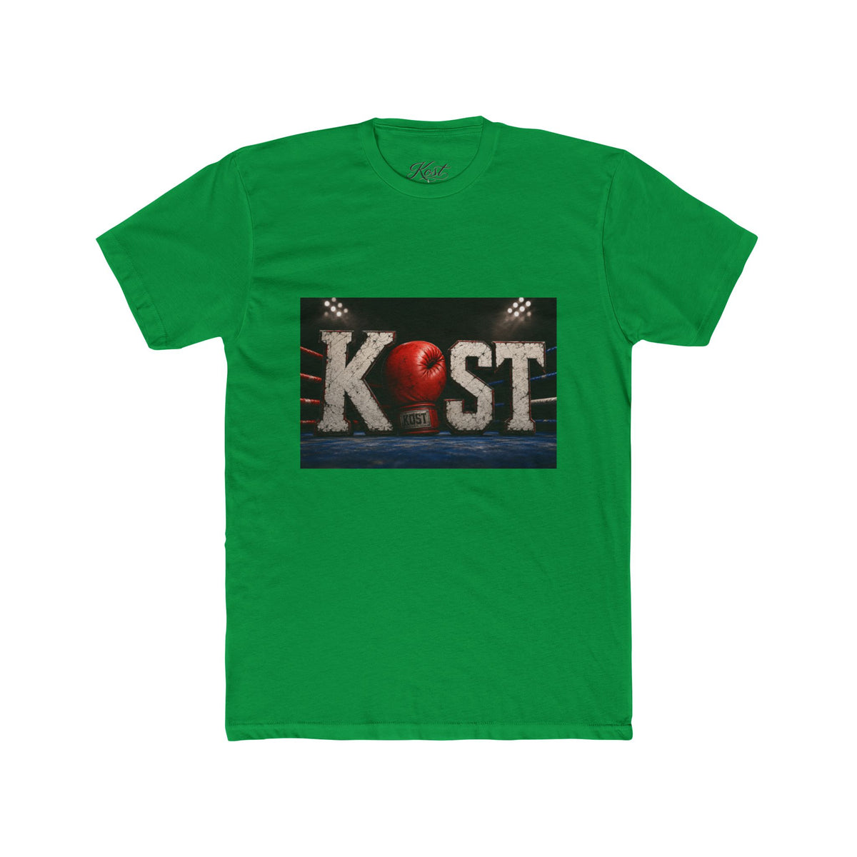 Boxing Ring 'KOST' Graphic Tee — Vintage Fight Night T-Shirt