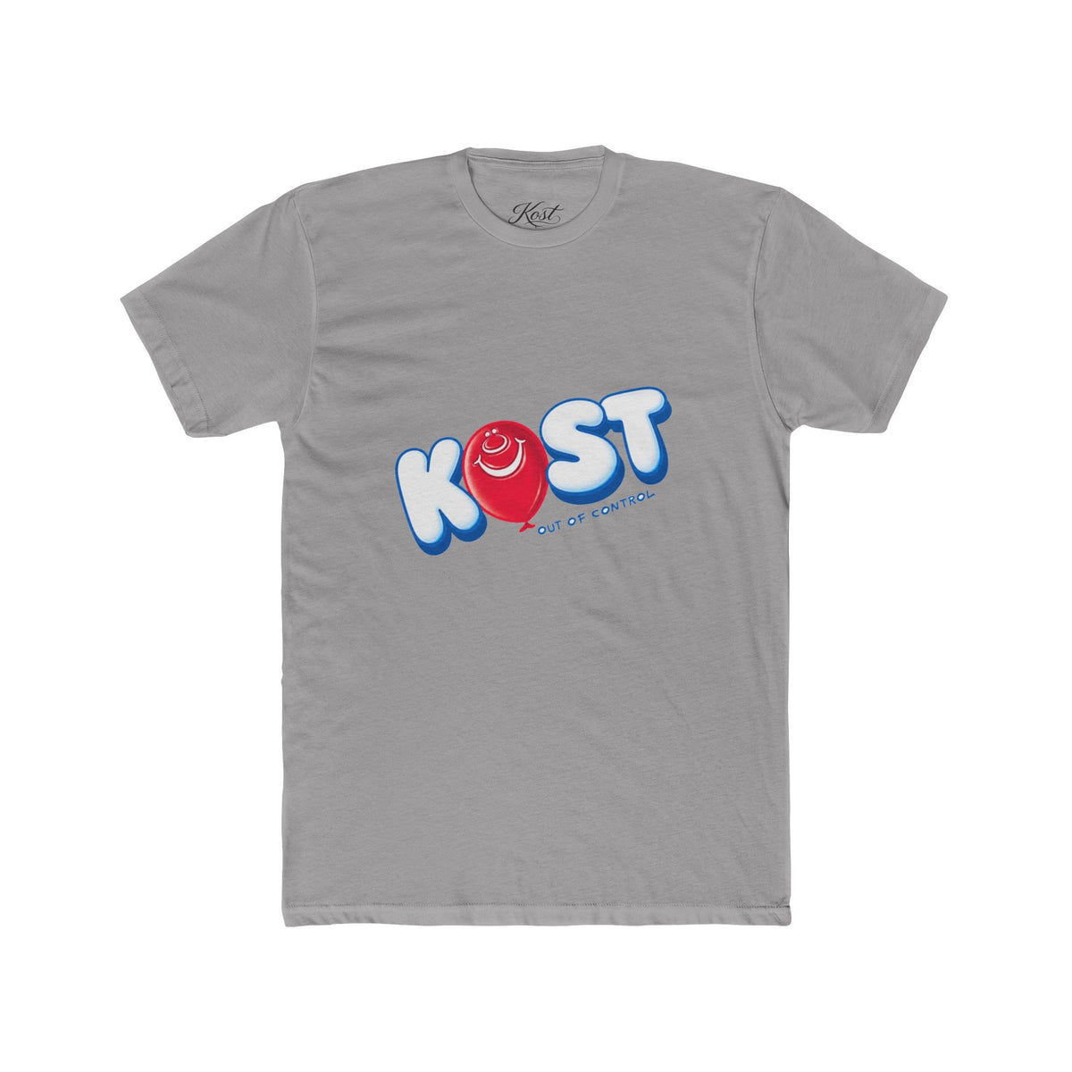 Kost Balloon Logo Tee — Retro Playful Graphic T-Shirt