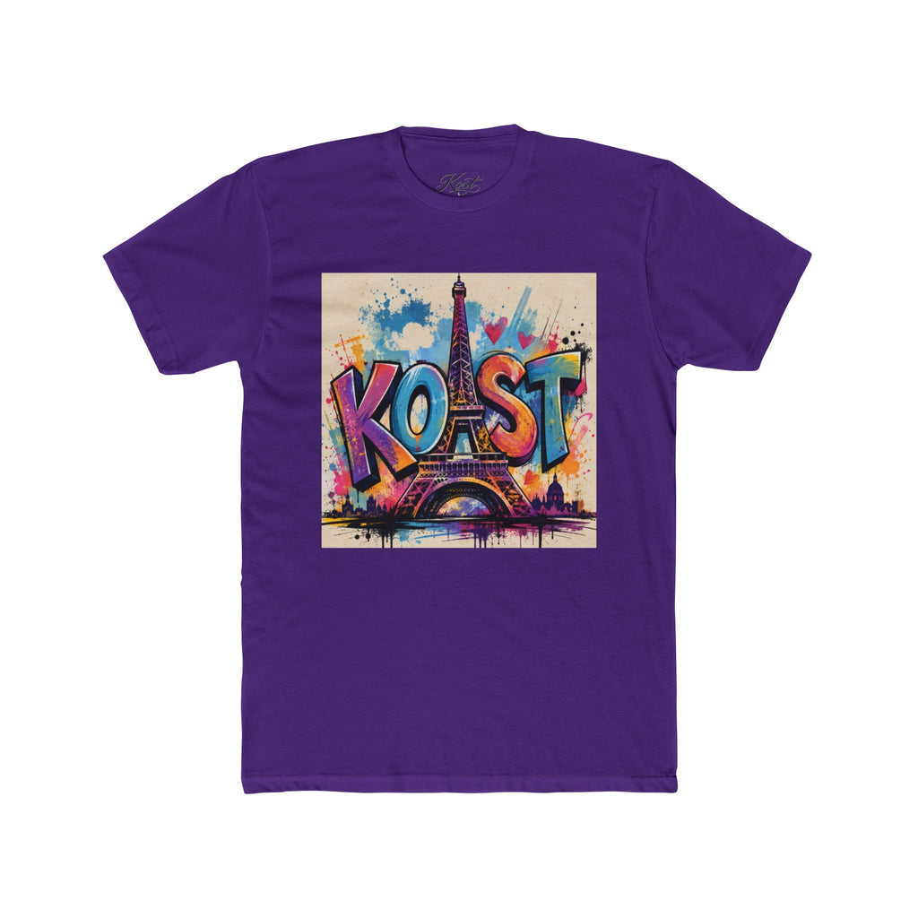 Paris Graffiti Tee — Colorful 'Koast' Eiffel Tower Street Art T-Shirt