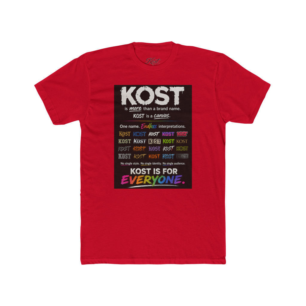 Unisex Cotton Crew Tee