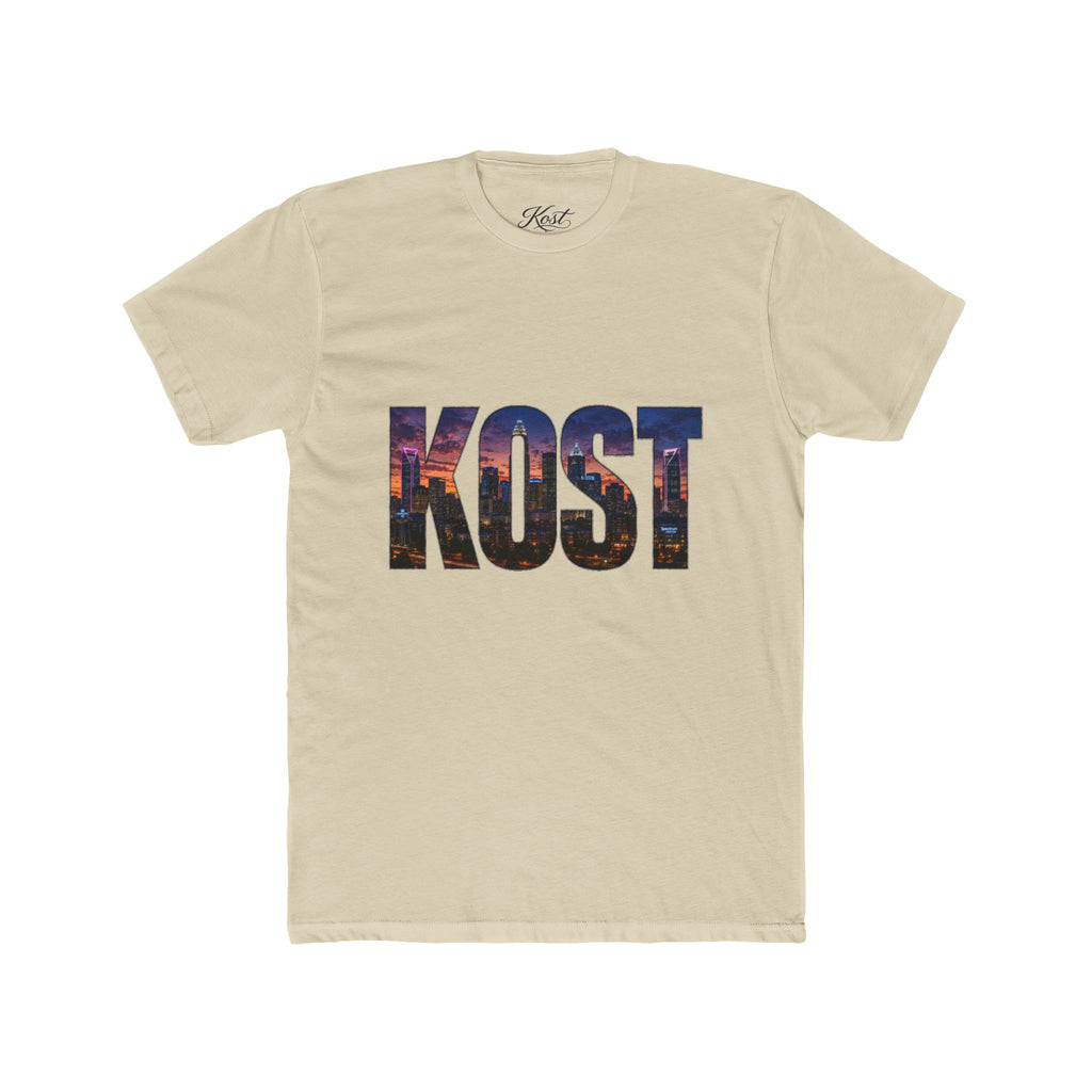 KOST Skyline T-Shirt — Cityscape Lettering Crew Tee