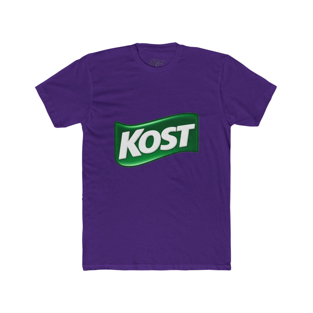 KOST Logo Tee — Vintage Green Wave Graphic T-Shirt