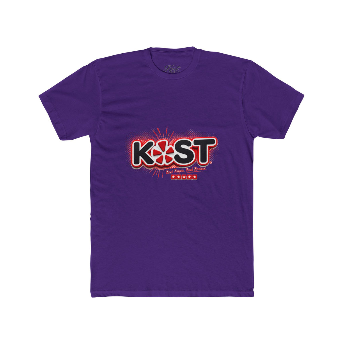 Kast Logo Tee — Retro Burst Graphic Crewneck