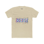 KOST Glitch Graphic Tee — Retro Vaporwave Logo T-Shirt