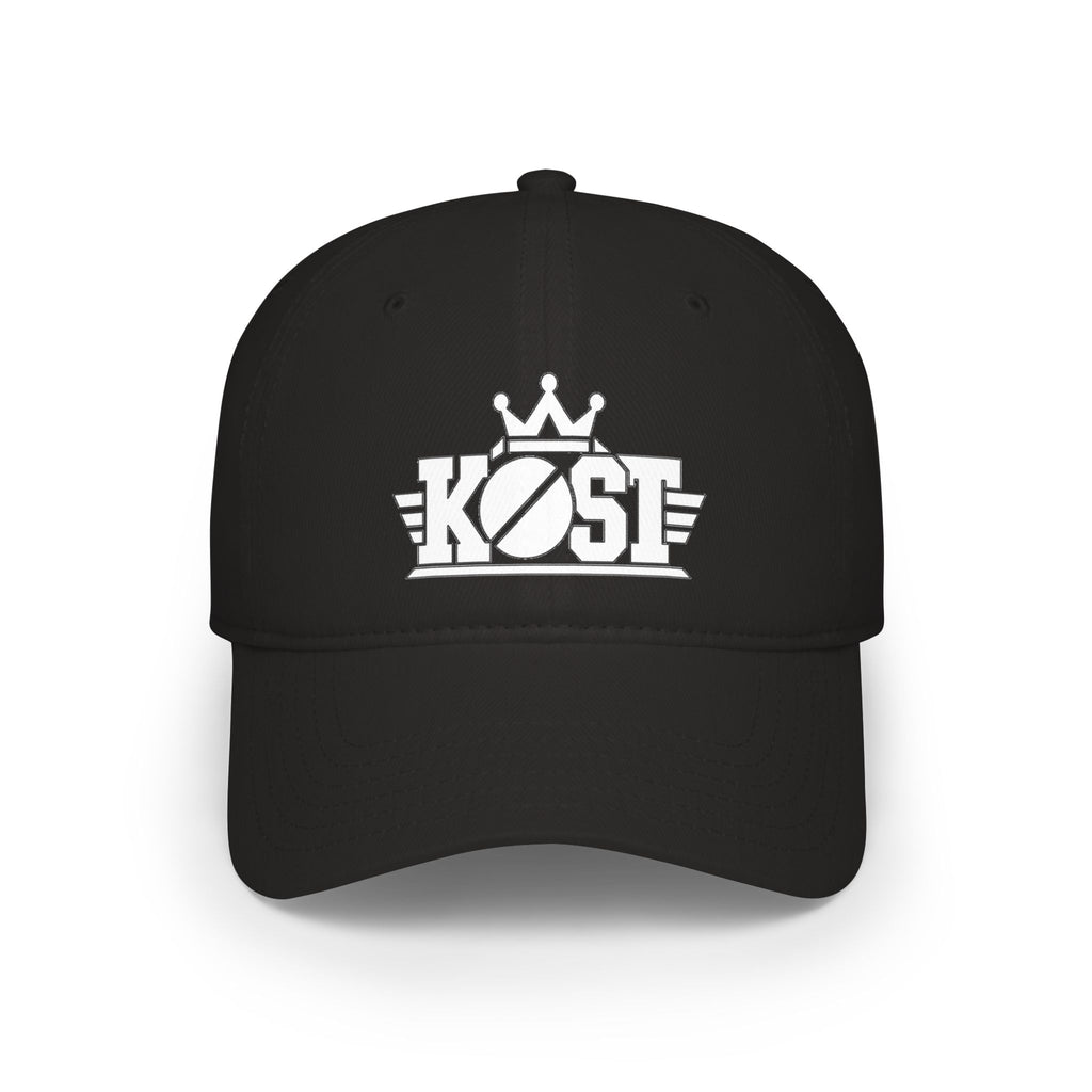KØST Crown Logo Baseball Cap — Low Profile Red Hat