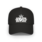 KØST Crown Logo Baseball Cap — Low Profile Red Hat