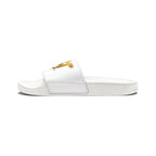 Men’s Removable-Strap Sandals with Gold “KOSY” Graphic