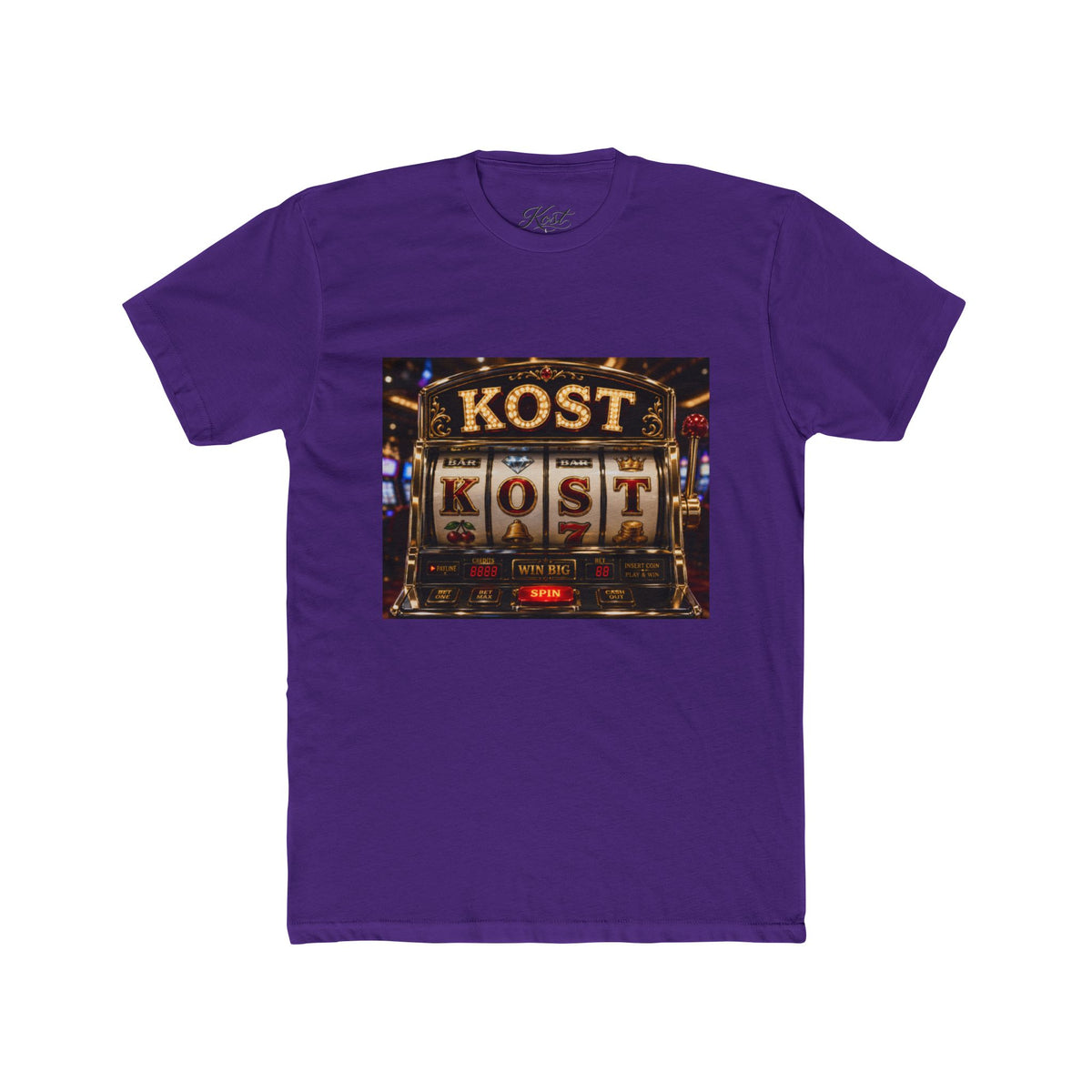 KOST Slot Machine Graphic Tee — Casino Retro Vintage Vegas Shirt