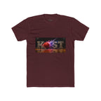 Cosmic Burst Tee — 'KOST' Retro Space Graphic T-Shirt