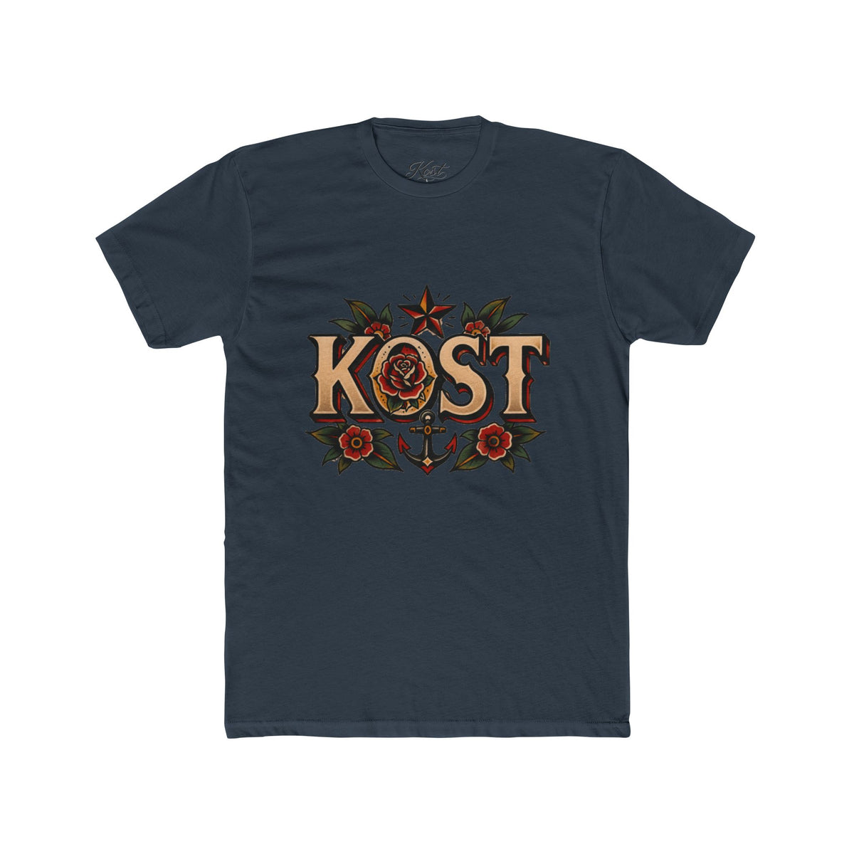 KØST Gothic Floral Graphic T-Shirt