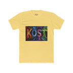KOST Colorful Smoke Graphic Tee — Vibrant Abstract Lettering T-Shirt