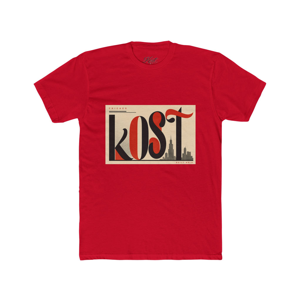 KOST Retro City Skyline Tee — Vintage Typography San Francisco Shirt