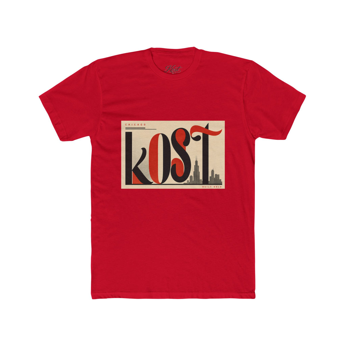 KOST Retro City Skyline Tee — Vintage Typography San Francisco Shirt