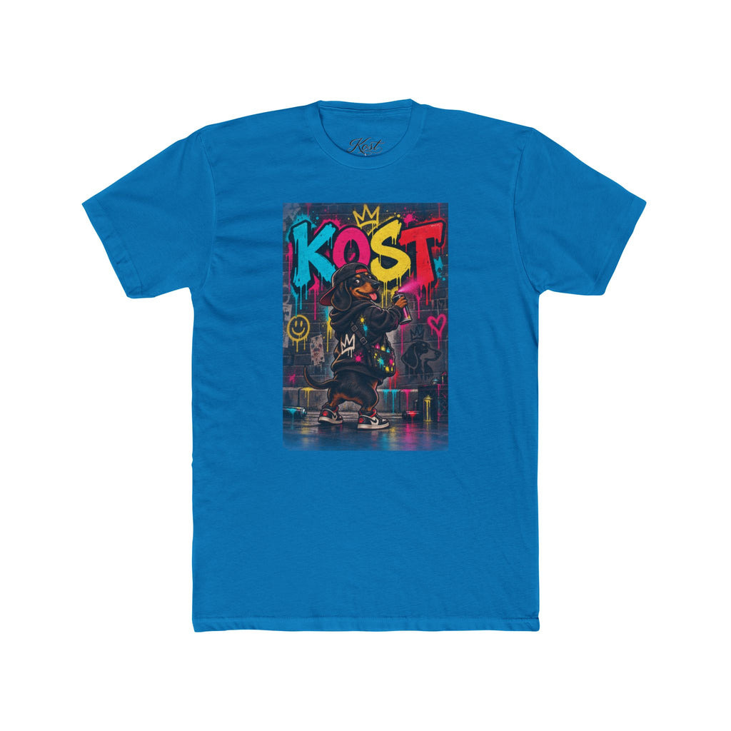 Graffiti Skate Tee — "Kost" Street Art Graphic T-Shirt