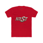 KOST Metallic Logo Tee - Retro Chrome Graphic T-Shirt