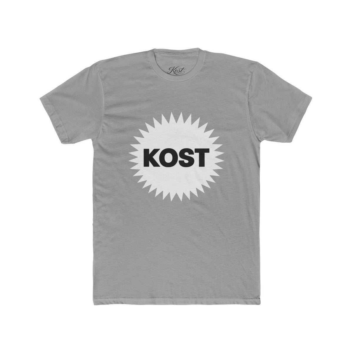 KOST Starburst Graphic Tee — Retro Logo Crewneck T-Shirt