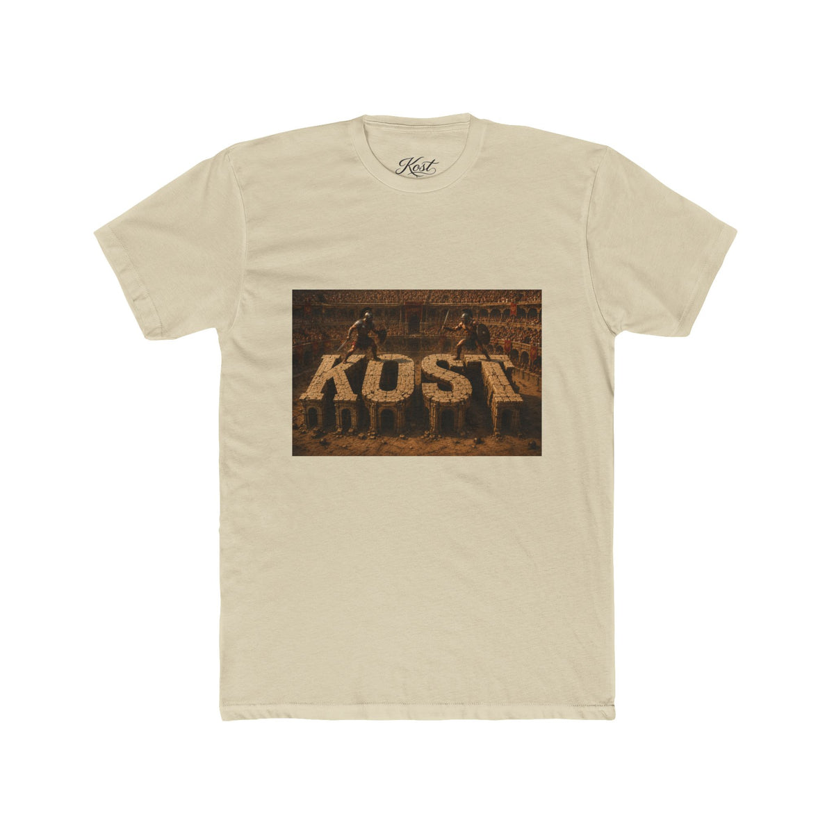Rusty Caravan Tee — Vintage Desert 'KUST' Graphic T-Shirt