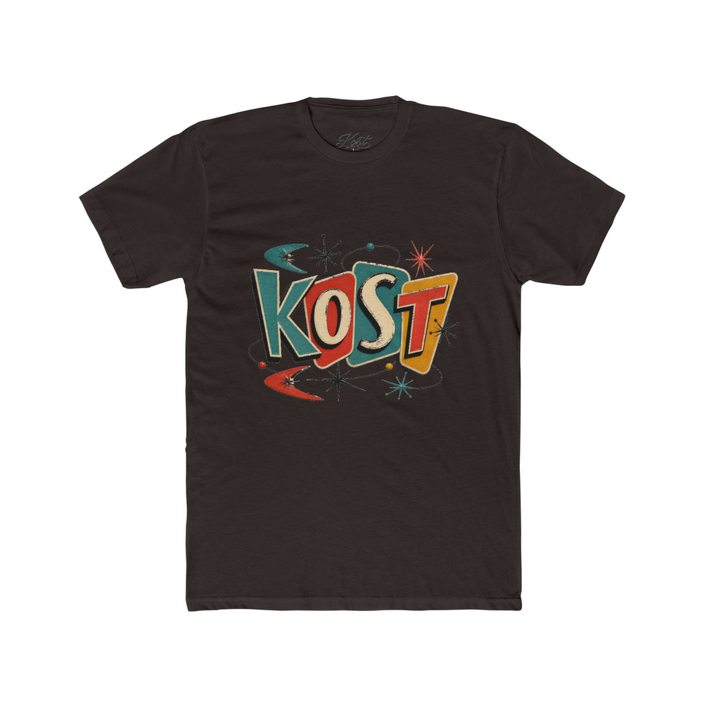 KOST Retro Vintage Logo Tee — 1950s Atomic Mid-Century Graphic T-Shirt