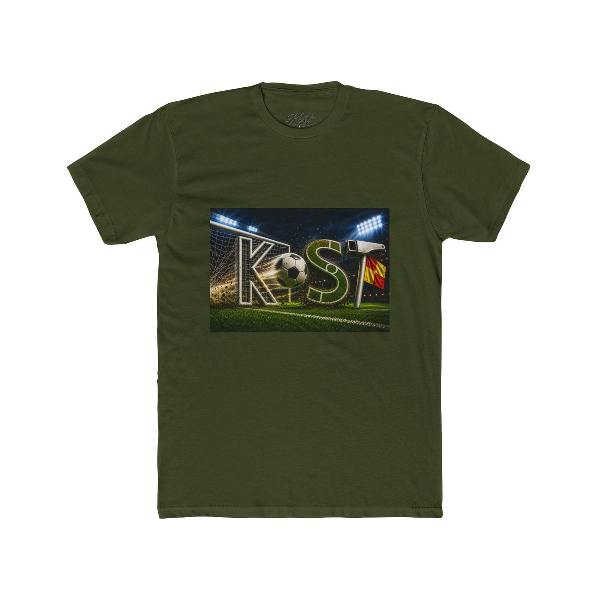 Soccer Stadium Graphic Tee - K•S Football Design