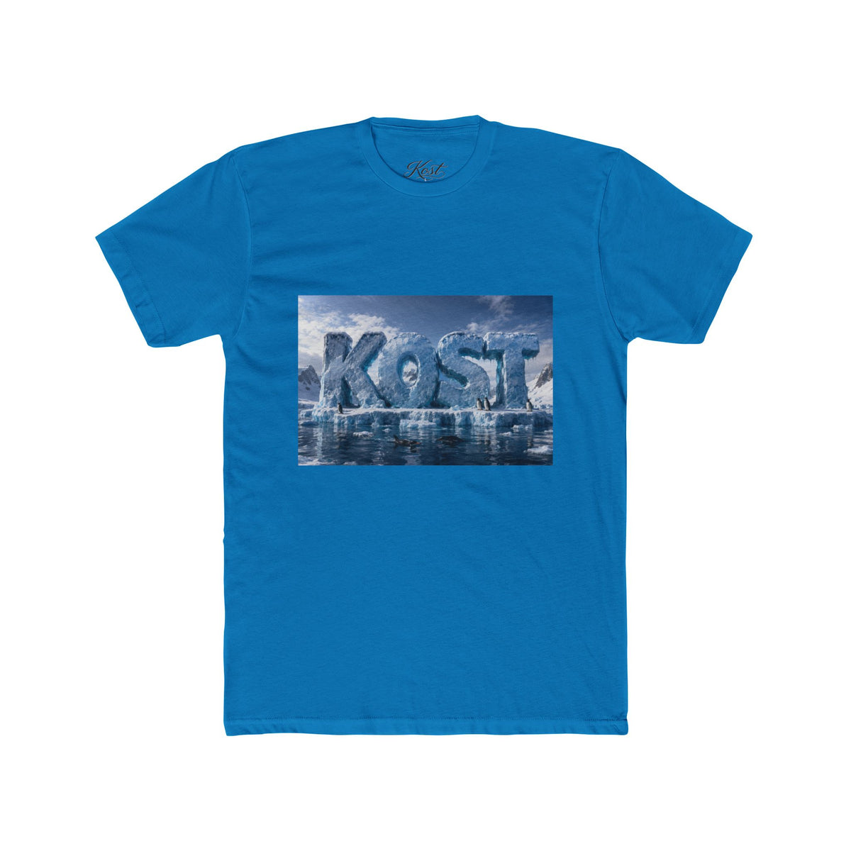 Lost Ice Graphic Tee — "LOST" Arctic Lettering Crewneck