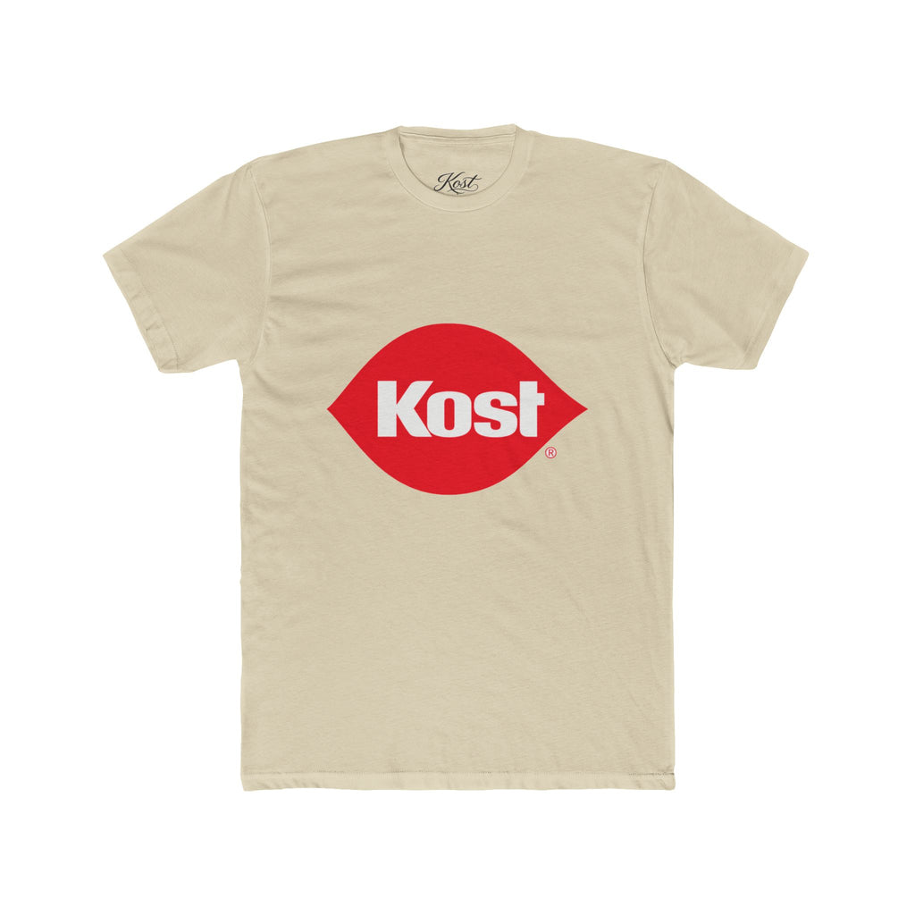 Kost Logo Tee — Retro Red Graphic Cotton T-Shirt