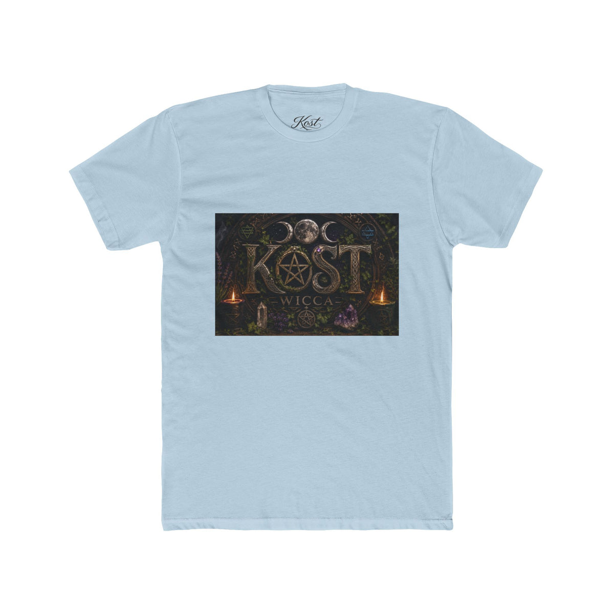 Wiccan KØST Moon Phases Graphic Tee — Pagan Witchcraft T-Shirt