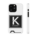 KOST Logo Phone Case with Card Holder