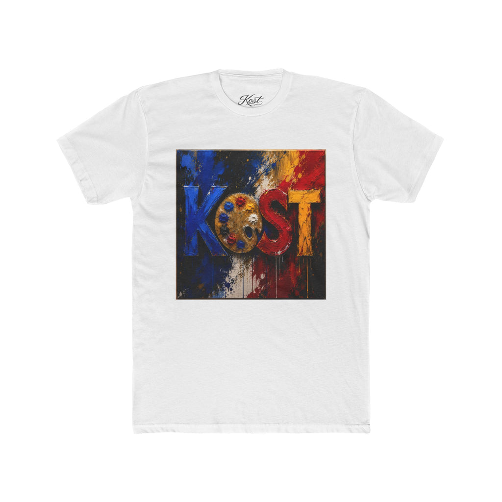 KOST Artist Palette Tee — Colorful Paint Splatter Graphic T-Shirt