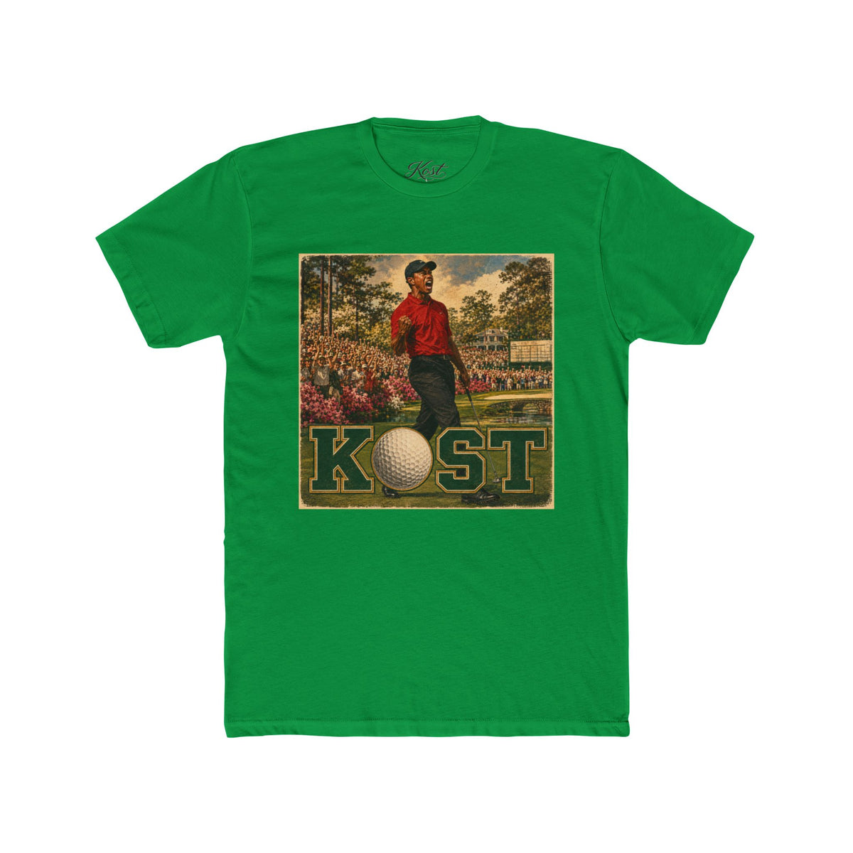 Golf Vintage Poster T-Shirt — KOST Retro Golfer Graphic Tee