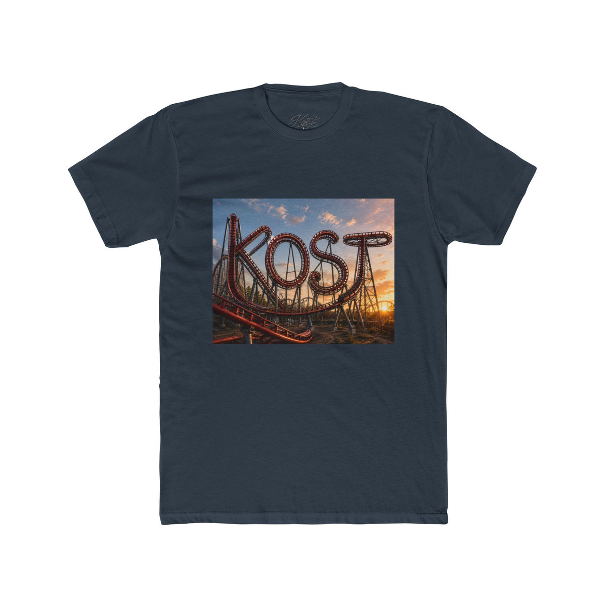 KOST Roller Coaster Graphic Tee — Sunset Amusement Park T-Shirt