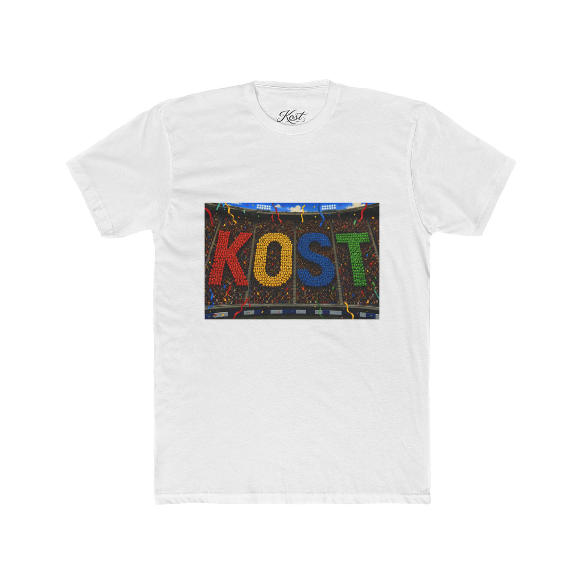 KOST Color Block Stadium Tee — Graphic Crewneck T-Shirt