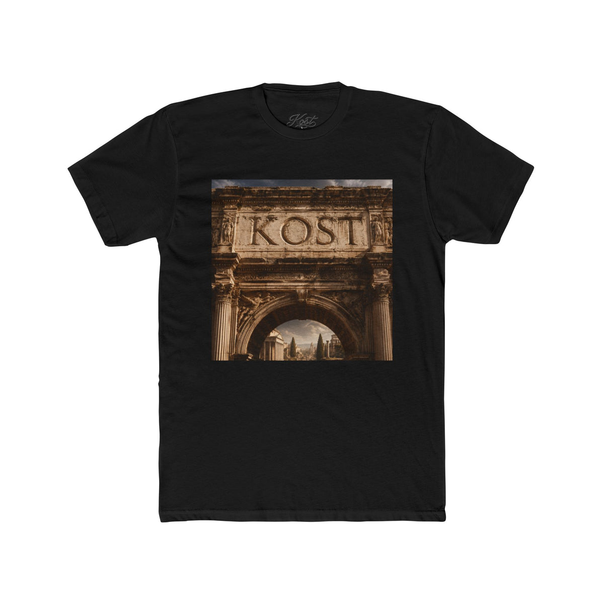 Vintage Roman Arch Tee — 'KOST' Architectural Photo T‑Shirt