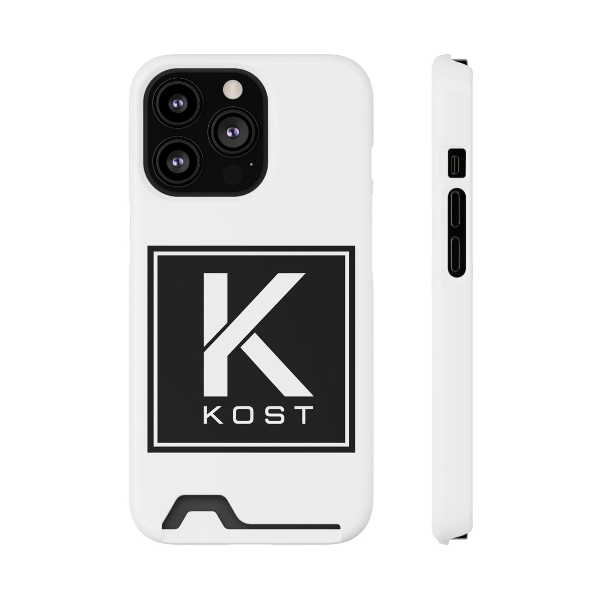 KOST Logo Phone Case with Card Holder