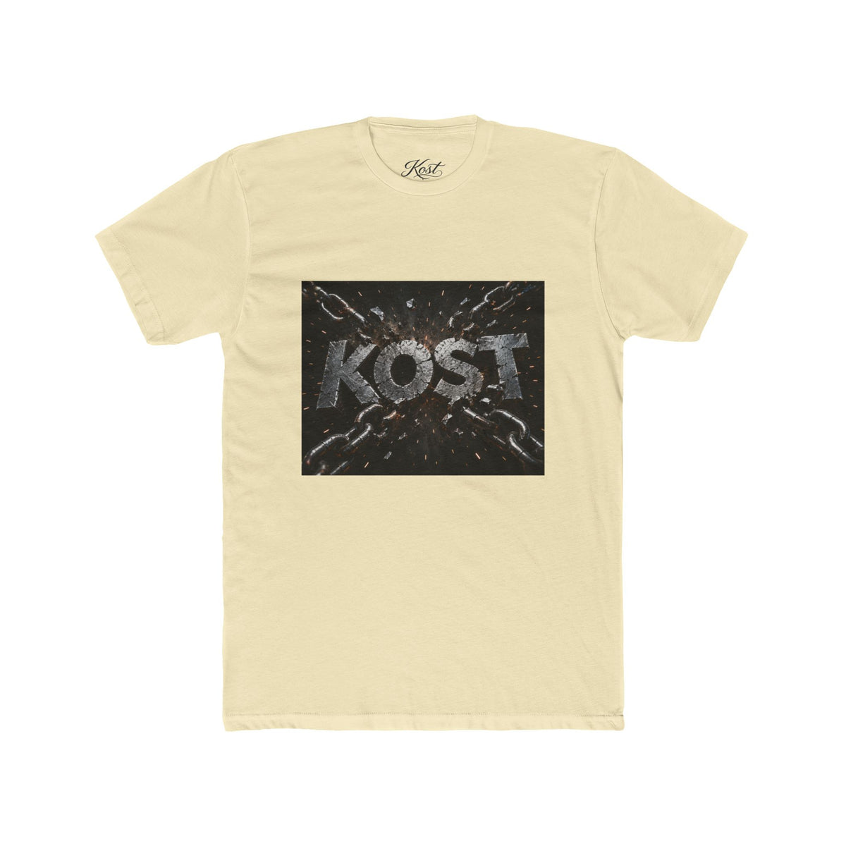 KOST Graphic T-Shirt – Distressed Rock-Inspired Cotton Tee
