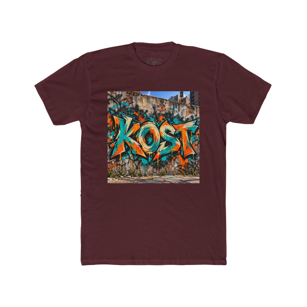 KOST Graffiti Street Art Tee — Urban Spray Paint Graphic T-Shirt