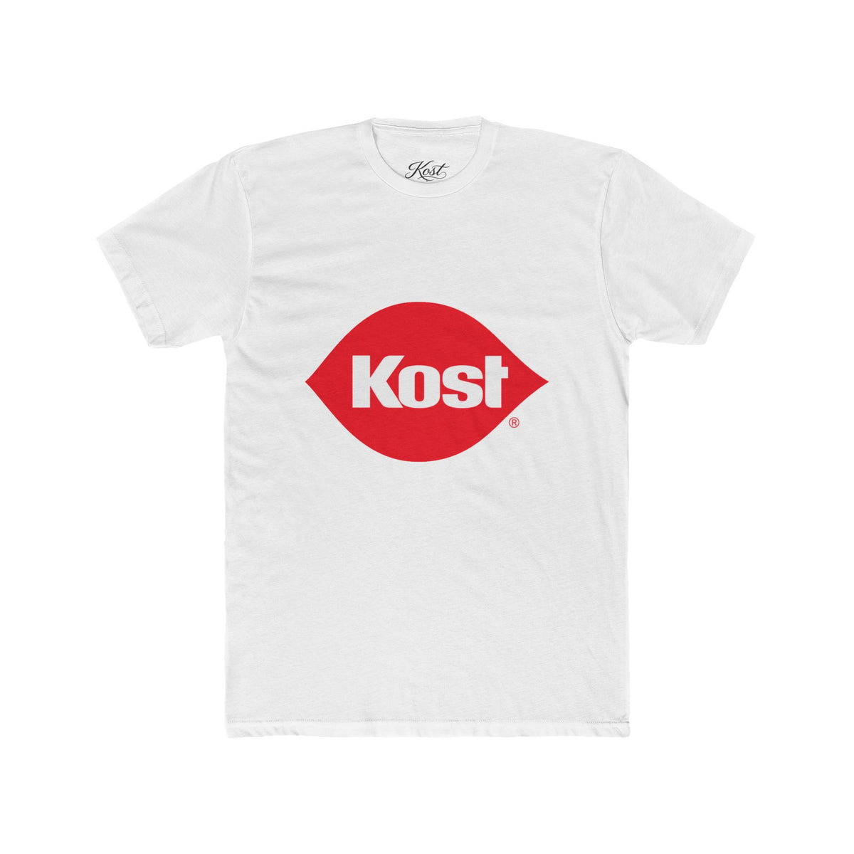 Kost Logo Tee — Retro Red Graphic Cotton T-Shirt