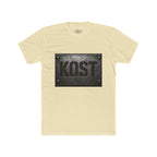 KOST Industrial Metal Plaque T‑Shirt — Vintage Steel Nameplate Tee