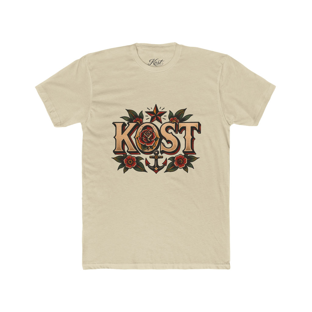 KØST Gothic Floral Graphic T-Shirt